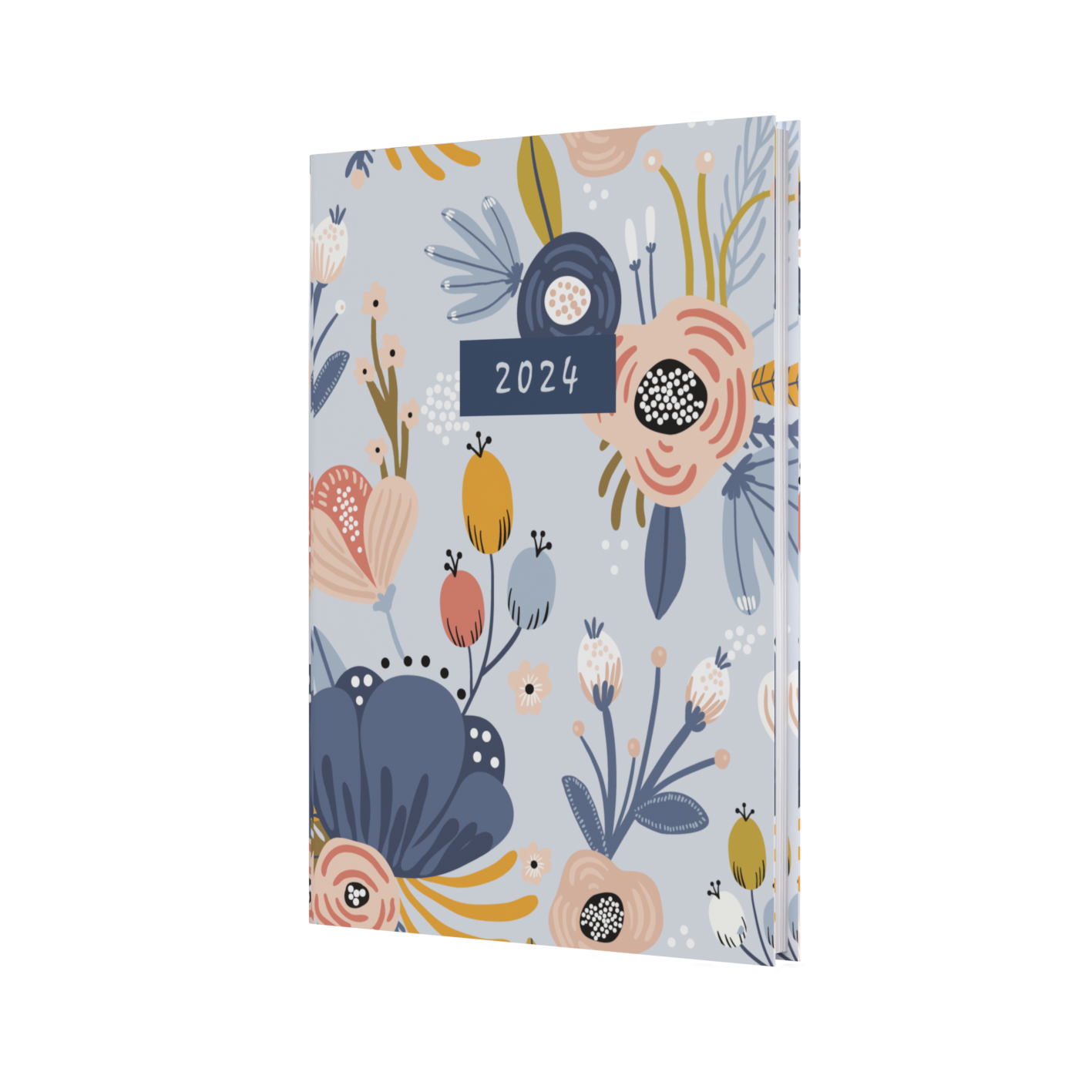 Enchanted 2024 Diary - Week to View, Size A5 Light Blue / A5 (210 x 148mm)