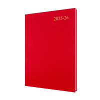 Collins - Essential Financial Year 2025-2026 Diary/Planner, Day to Page, A4 Hard Cover