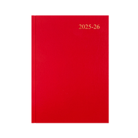 Collins - Essential Financial Year 2025-2026 Diary/Planner, Day to Page, A4 Hard Cover