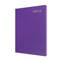Collins - Essential Financial Year 2025-2026 Diary/Planner, Day to Page, A4 Hard Cover