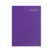 Collins - Essential Financial Year 2025-2026 Diary/Planner, Day to Page, A4 Hard Cover
