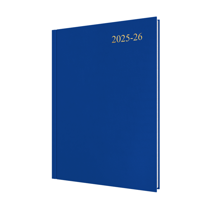 Collins - Essential Financial Year 2025-2026 Diary/Planner, Day to Page, A4 Hard Cover