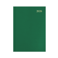 Essential Calendar Year 2026 Diary/Planner, Day to Page, A4 Hard Cover