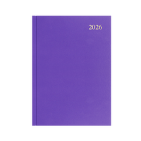 Essential Calendar Year 2026 Diary/Planner, Day to Page, A4 Hard Cover