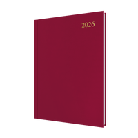 Essential Calendar Year 2026 Diary/Planner, Day to Page, A4 Hard Cover