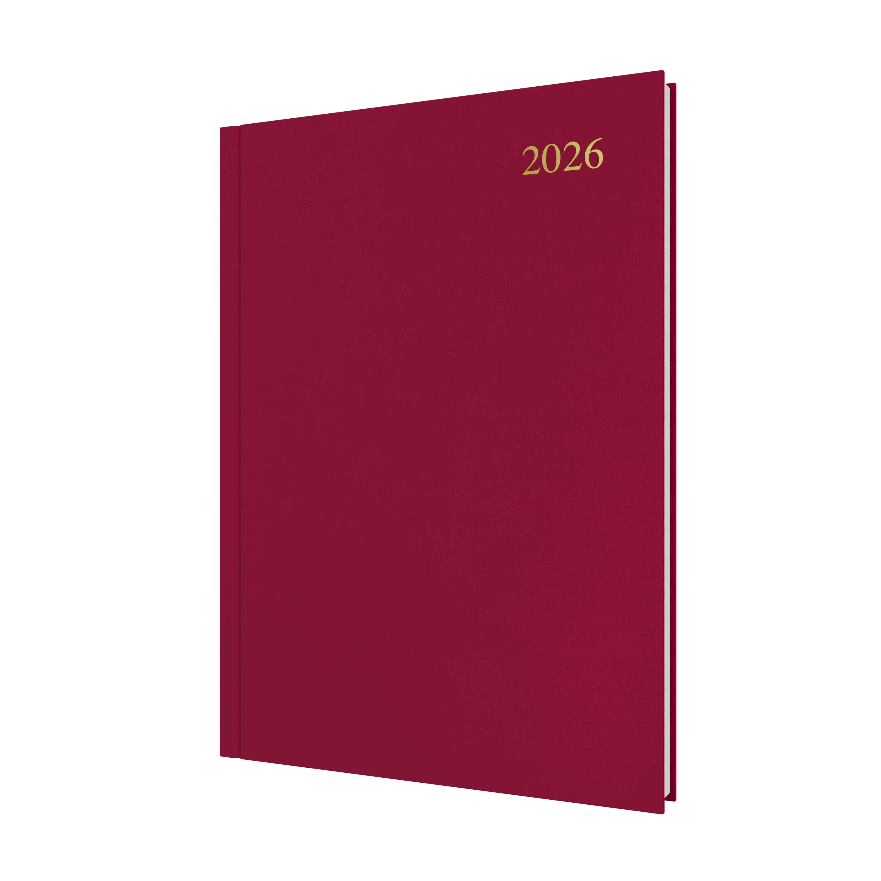 Essential Calendar Year 2026 Diary/Planner, Day to Page, A4 Hard Cover