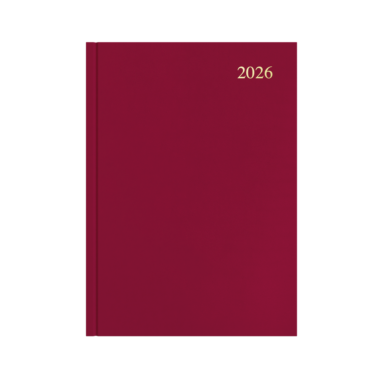 Essential Calendar Year 2026 Diary/Planner, Day to Page, A4 Hard Cover