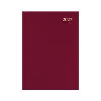 2027 Calendar Year Diary/Planner - 12 Month A4 Day to Page - Hard Cover - Collins Essential Range