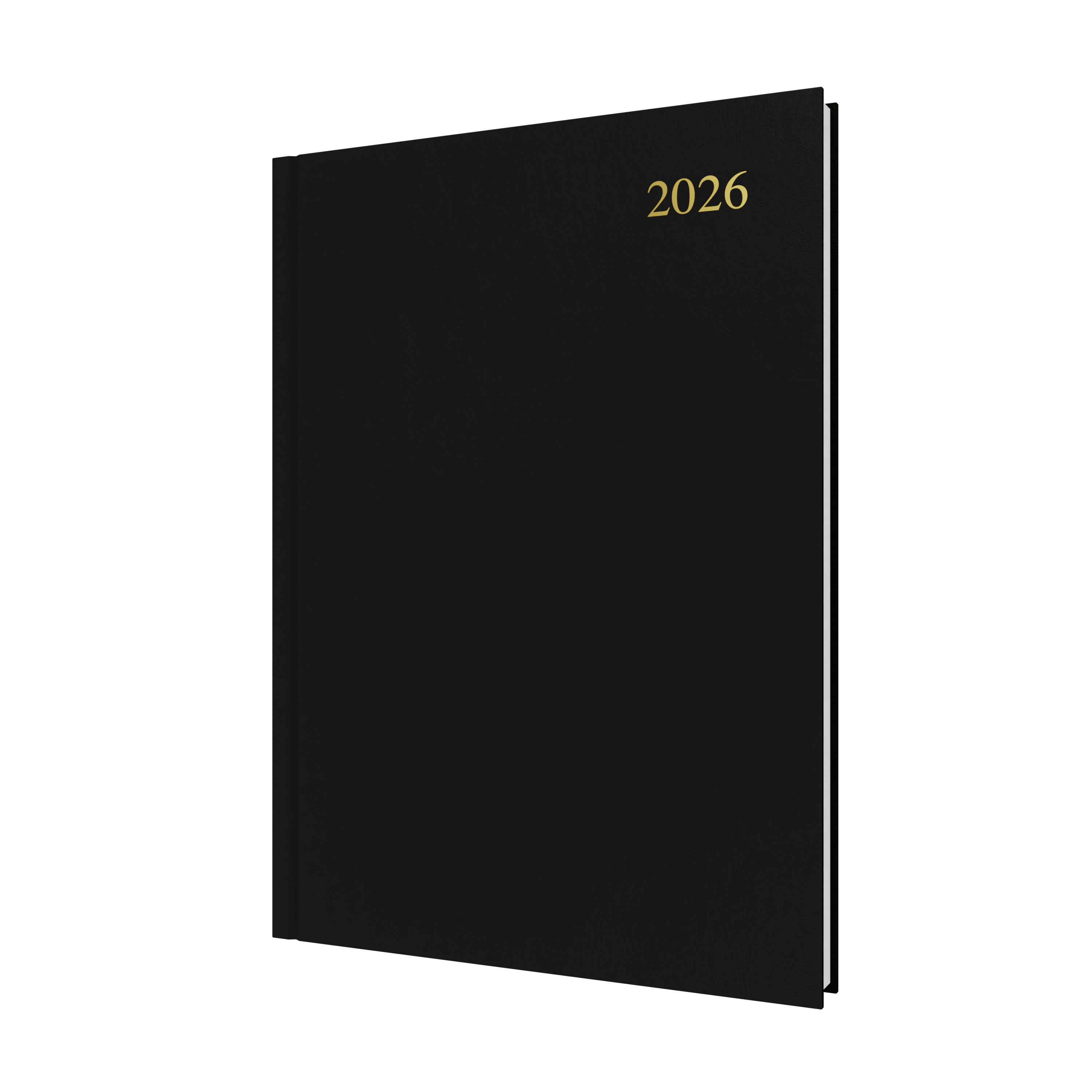 Essential Calendar Year 2026 Diary/Planner, Day to Page, A4 Hard Cover