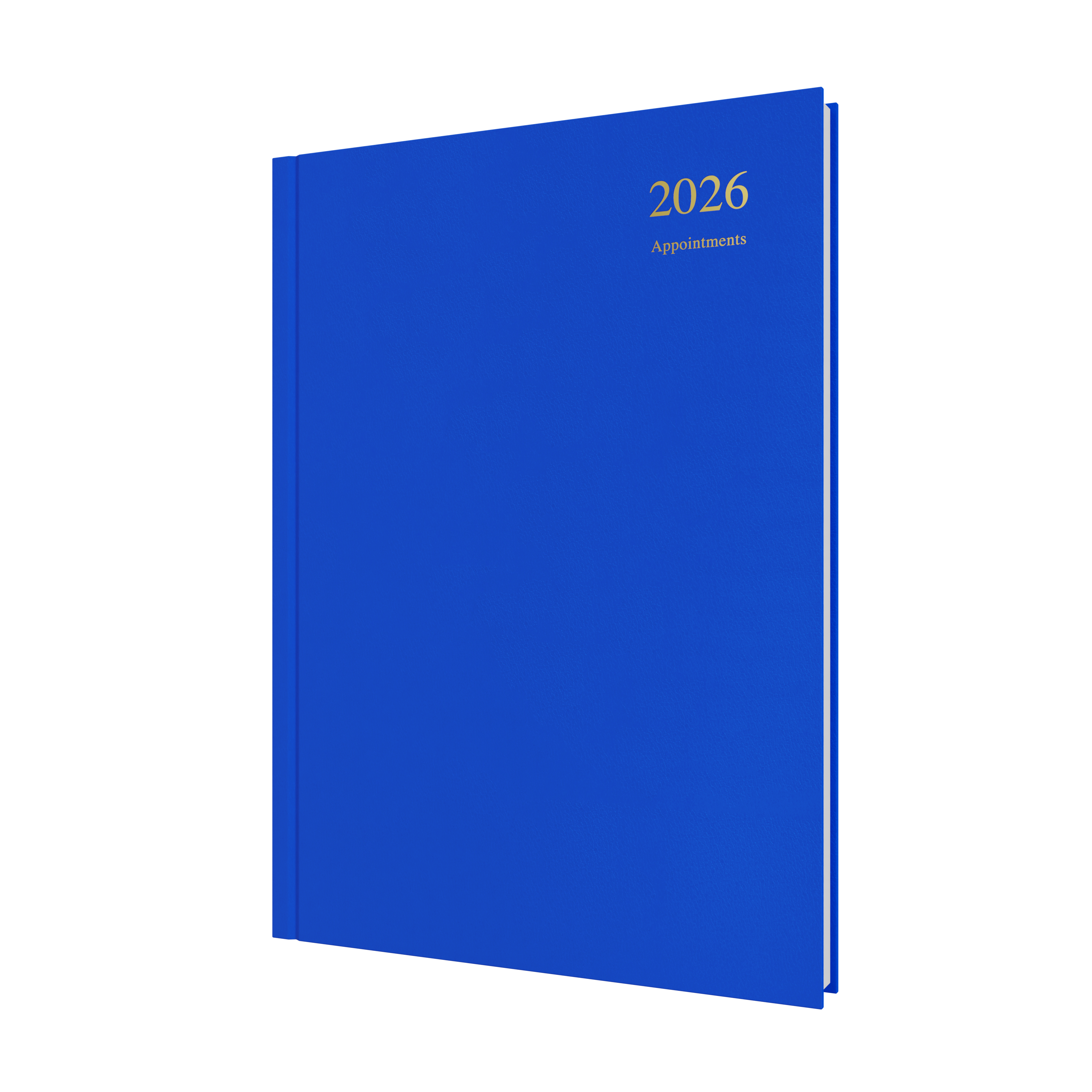 Essential Calendar Year 2026 Diary/Planner, Day to Page with Appointments, A4 Hard Cover