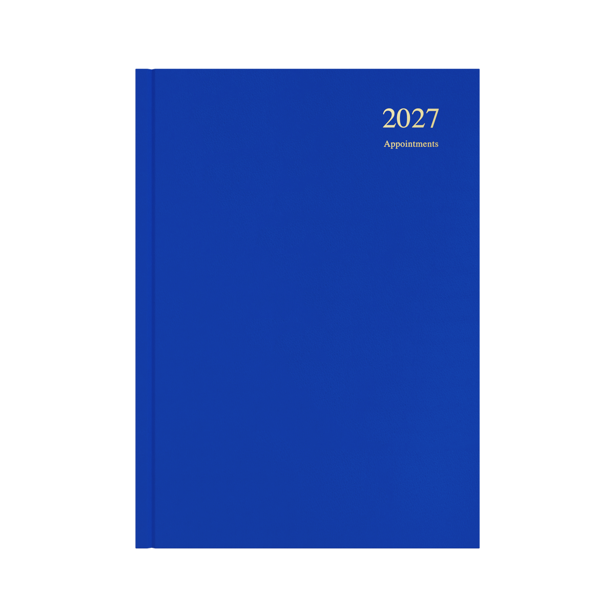 2027 Calendar Year Diary/Planner - 12 Month A4 Day to Page w Appointments - Hard Cover - Collins Essential Range
