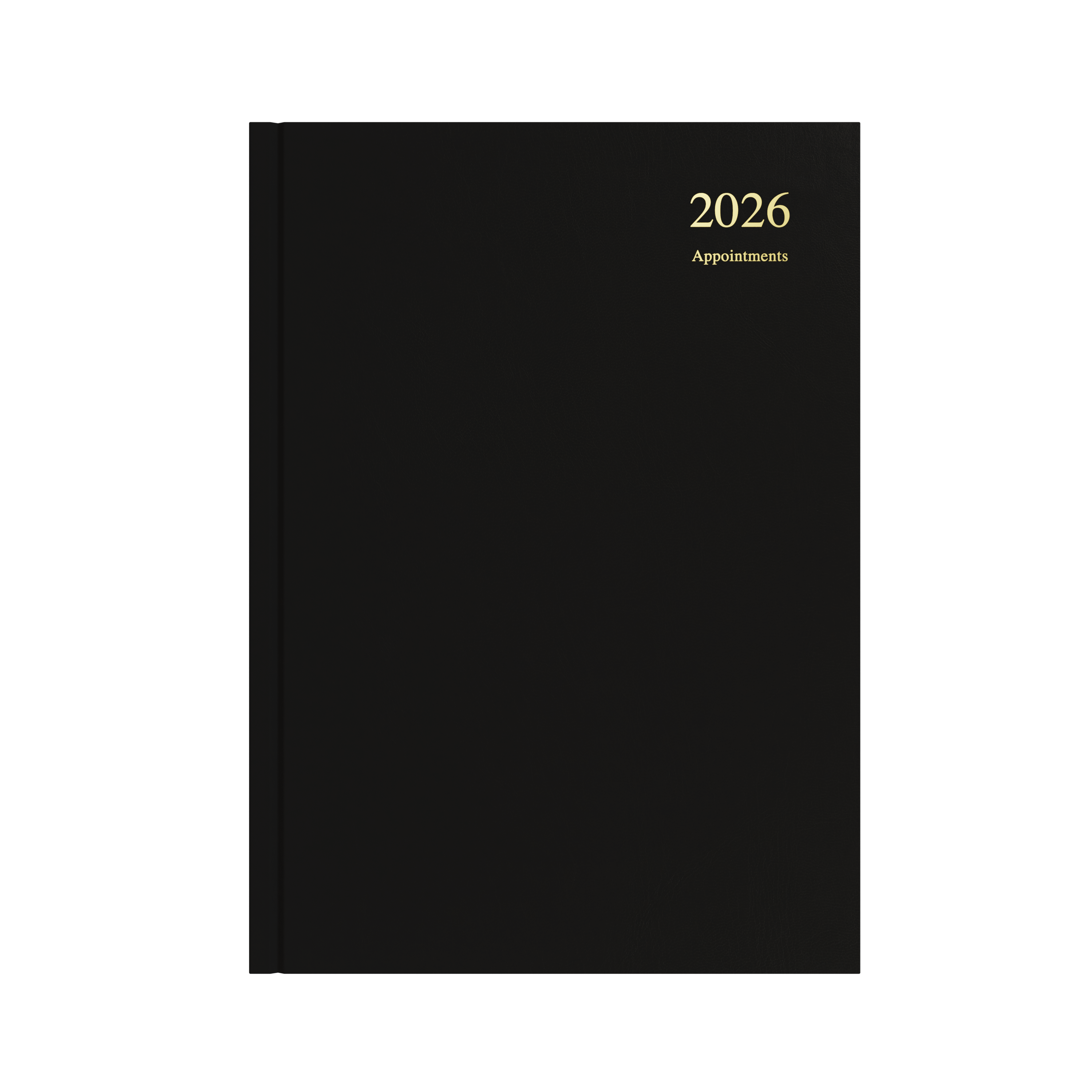 Essential Calendar Year 2026 Diary/Planner, Day to Page with Appointments, A4 Hard Cover