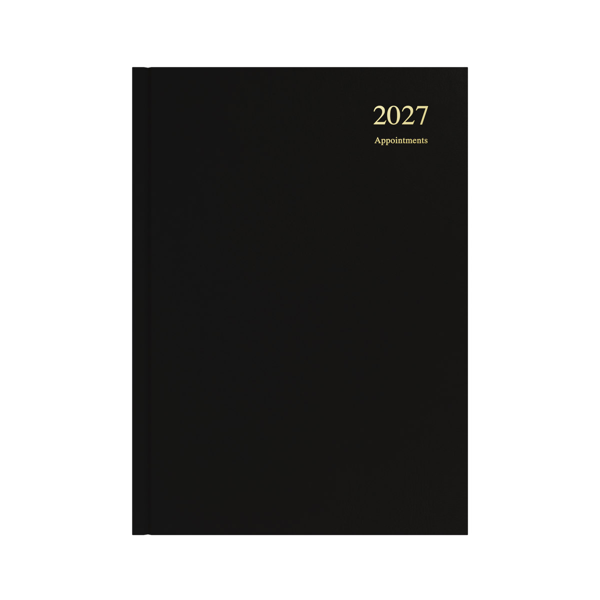 2027 Calendar Year Diary/Planner - 12 Month A4 Day to Page w Appointments - Hard Cover - Collins Essential Range