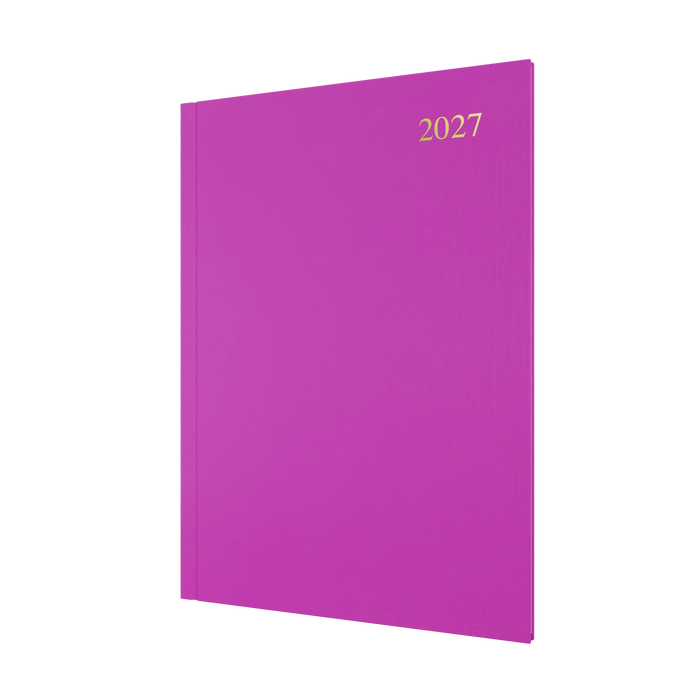 2027 Calendar Year Diary/Planner - 12 Month A4 Week to View - Hard Cover - Collins Essential Range