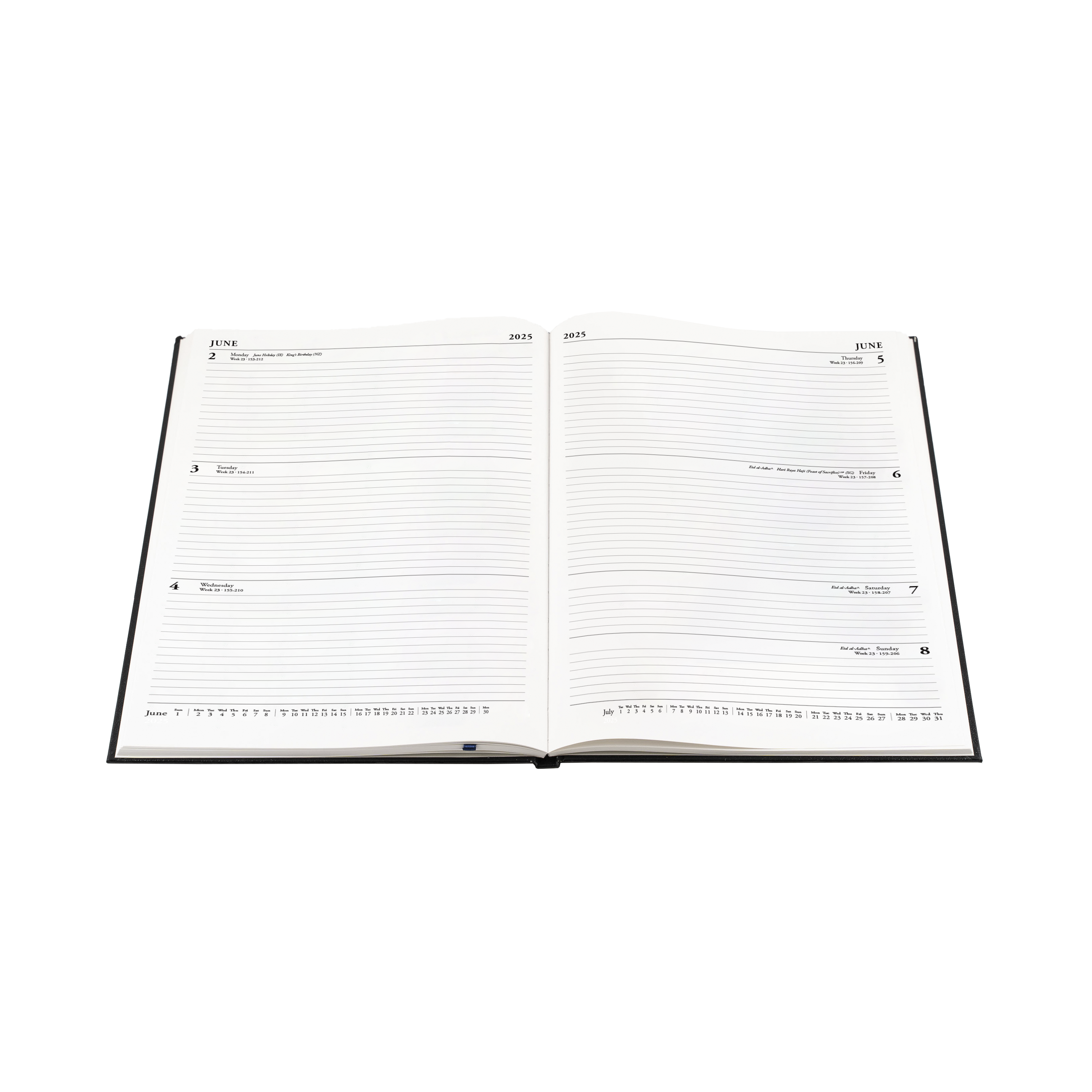 Essential - A4 Week-to-View Diary- 2025 Calendar Year Planner