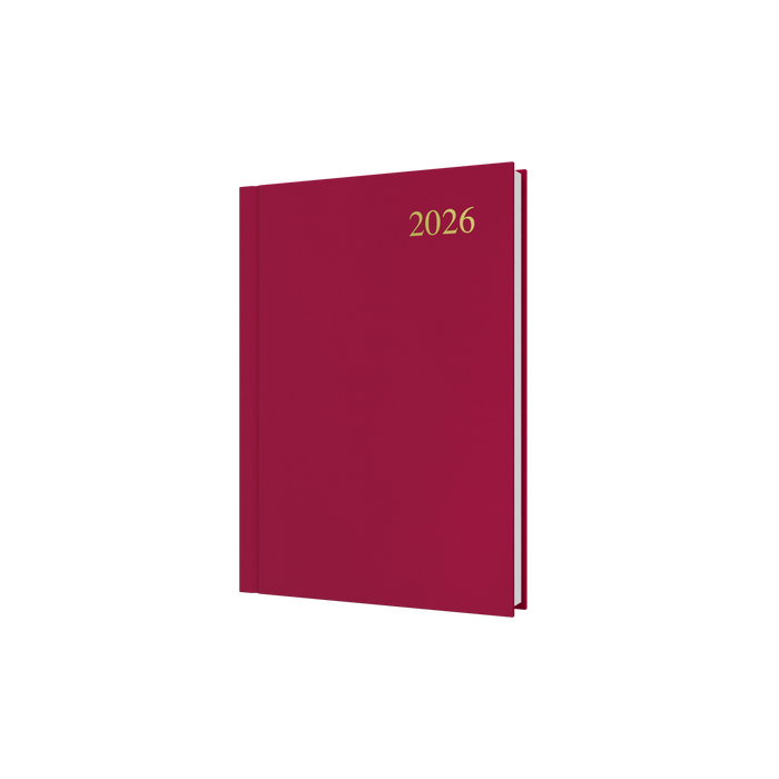 Collins Essential Calendar Year 2026 Diary/Planner, Day to Page, A5 Hard Cover