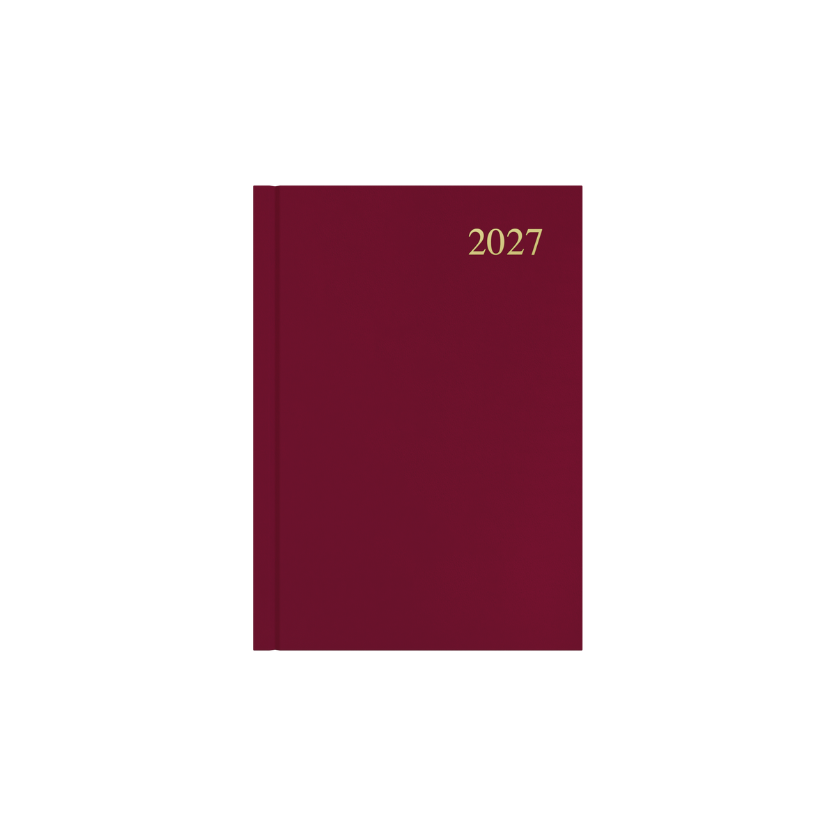 2027 Calendar Year Diary/Planner - 12 Month A5 Day to Page - Hard Cover - Collins Essential Range
