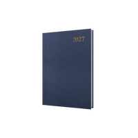 2027 Calendar Year Diary/Planner - 12 Month A5 Day to Page - Hard Cover - Collins Essential Range