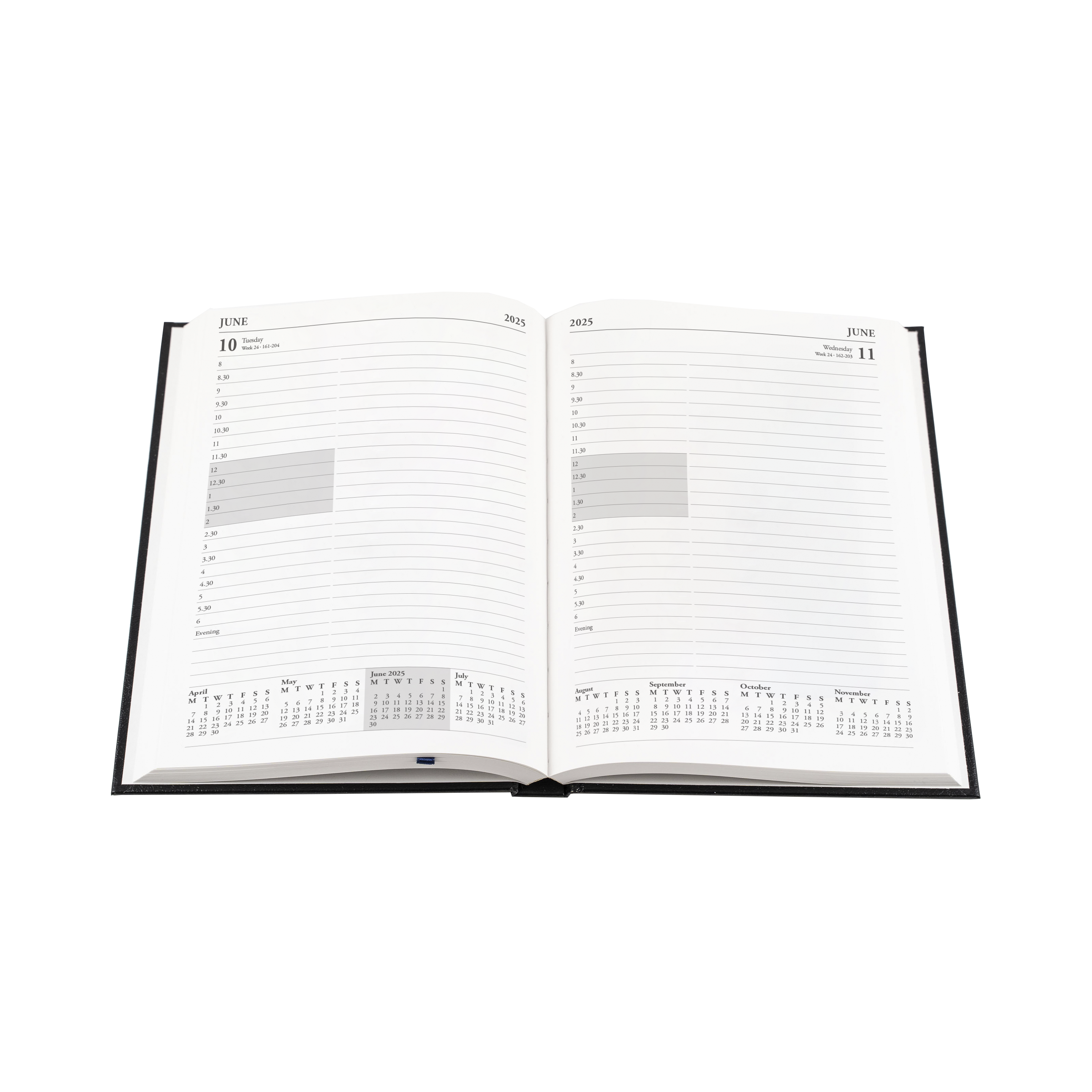 Collins Eco Essential  2025 Diary Planner - Day to Page with Appointments, Size A5