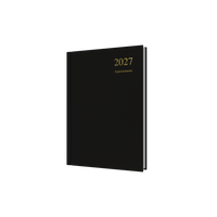 2027 Calendar Year Diary/Planner - 12 Month A5 Day to Page w Appointments - Hard Cover - Collins Essential Range