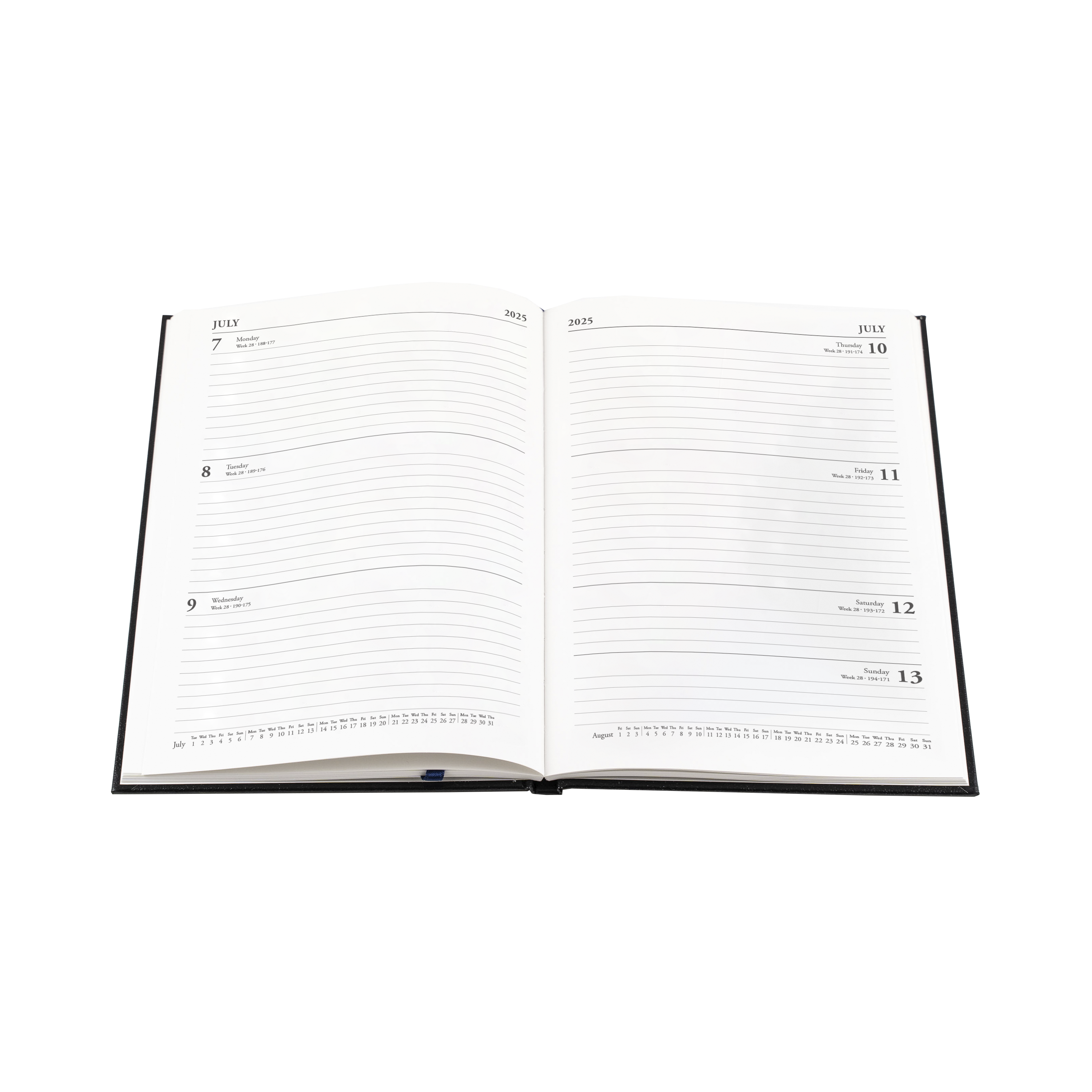 Essential - A5 Week-to-View Diary- 2025 Calendar Year Planner