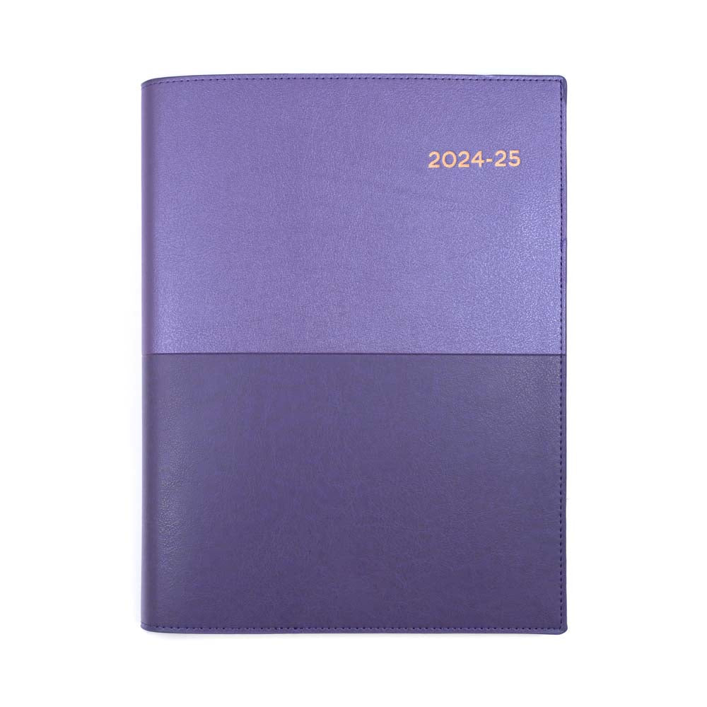 Vanessa - A4 Day-to-Page 2024-2025 diary Financial year planner - With appointments