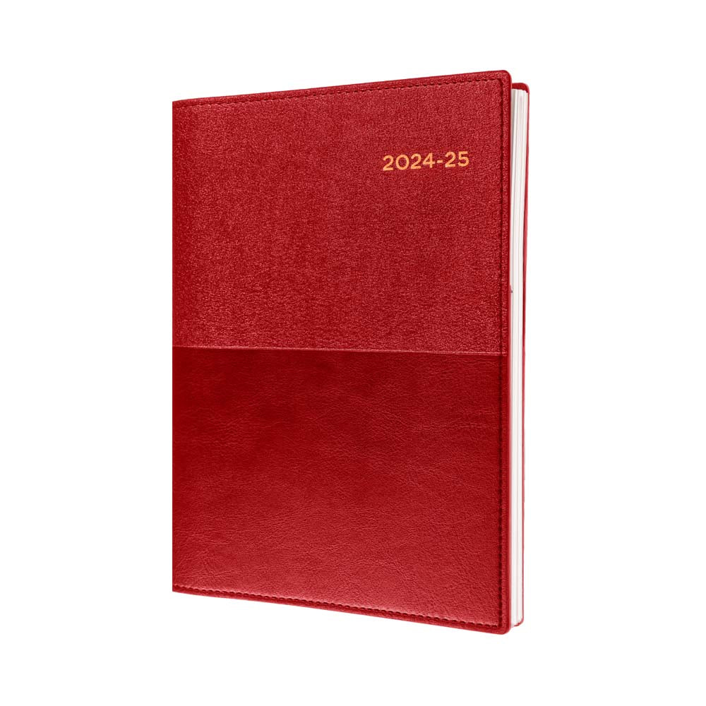Vanessa - A5 Day-to-Page 2024-2025 diary Financial year planner - With appointments