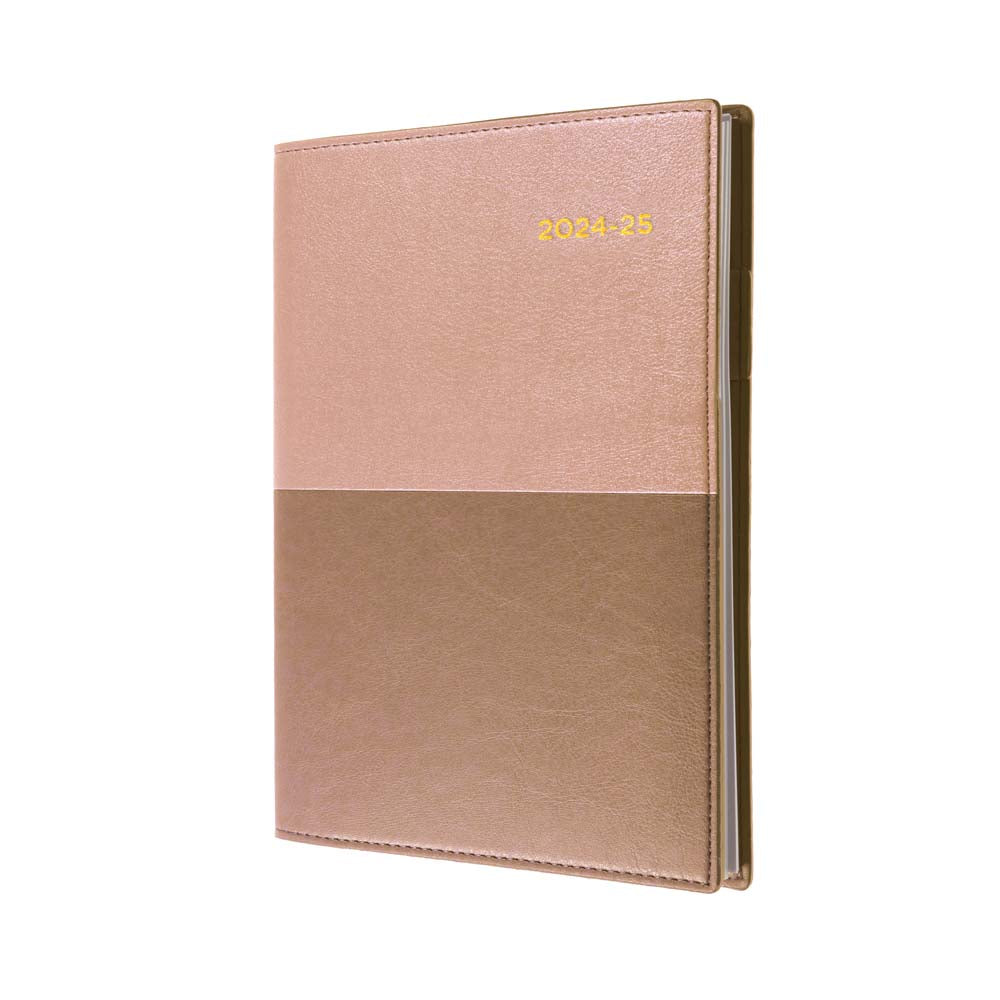 Vanessa - A5 Week-to-View 2024-2025 diary Financial year planner - With appointments