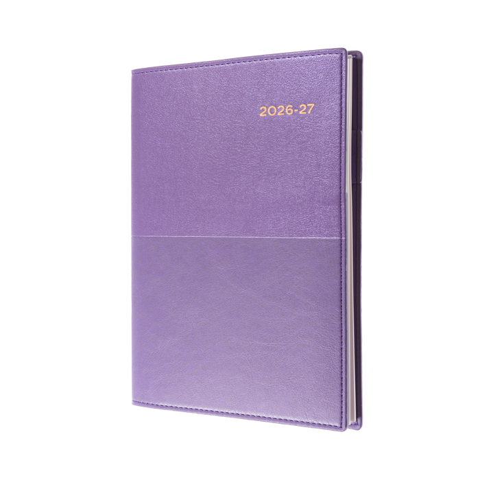 2026-2027 Financial Year Diary/Planner - 12 Month A5 Week to View Diary - Soft Cover - Collins Vanessa Range