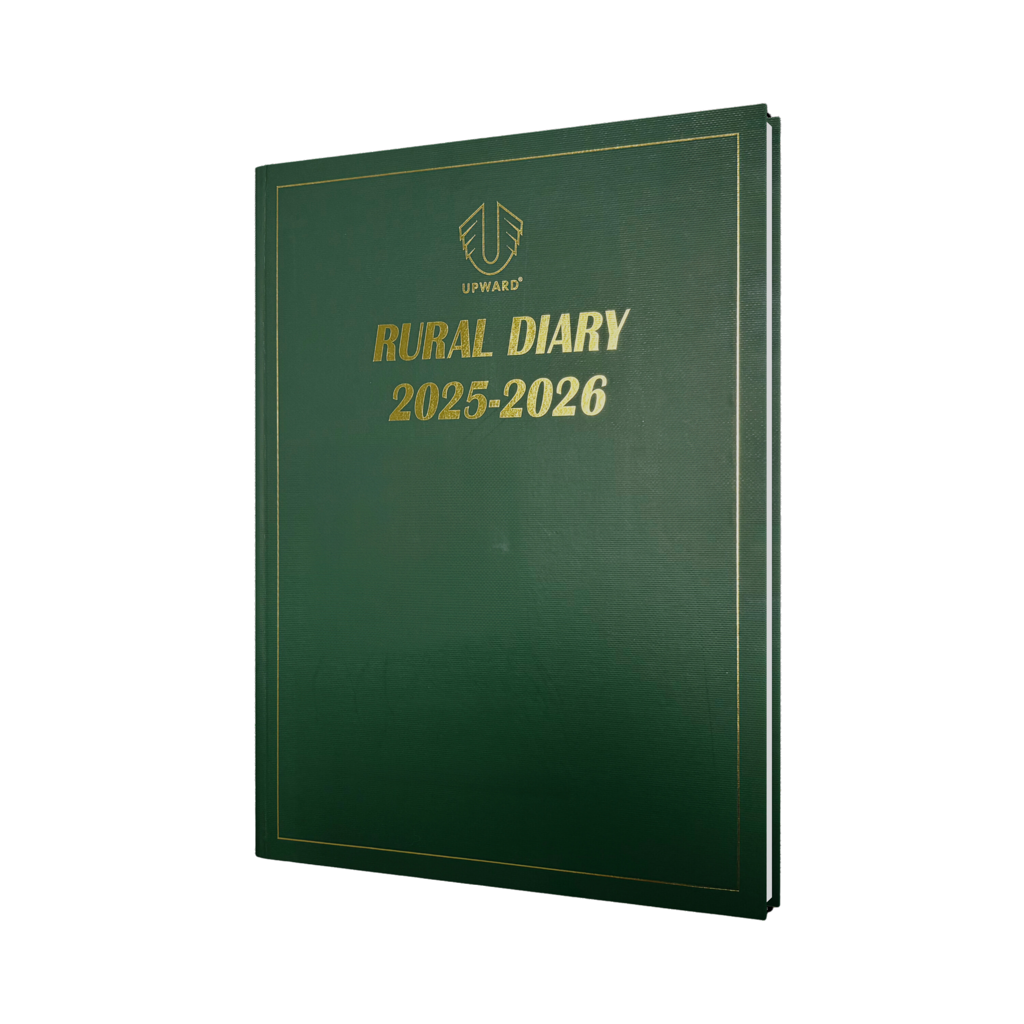 Upward - Rural Management 2025-2026 Financial Year Diary/Planner, 2 Days to Page, 280x210mm Hard Cover