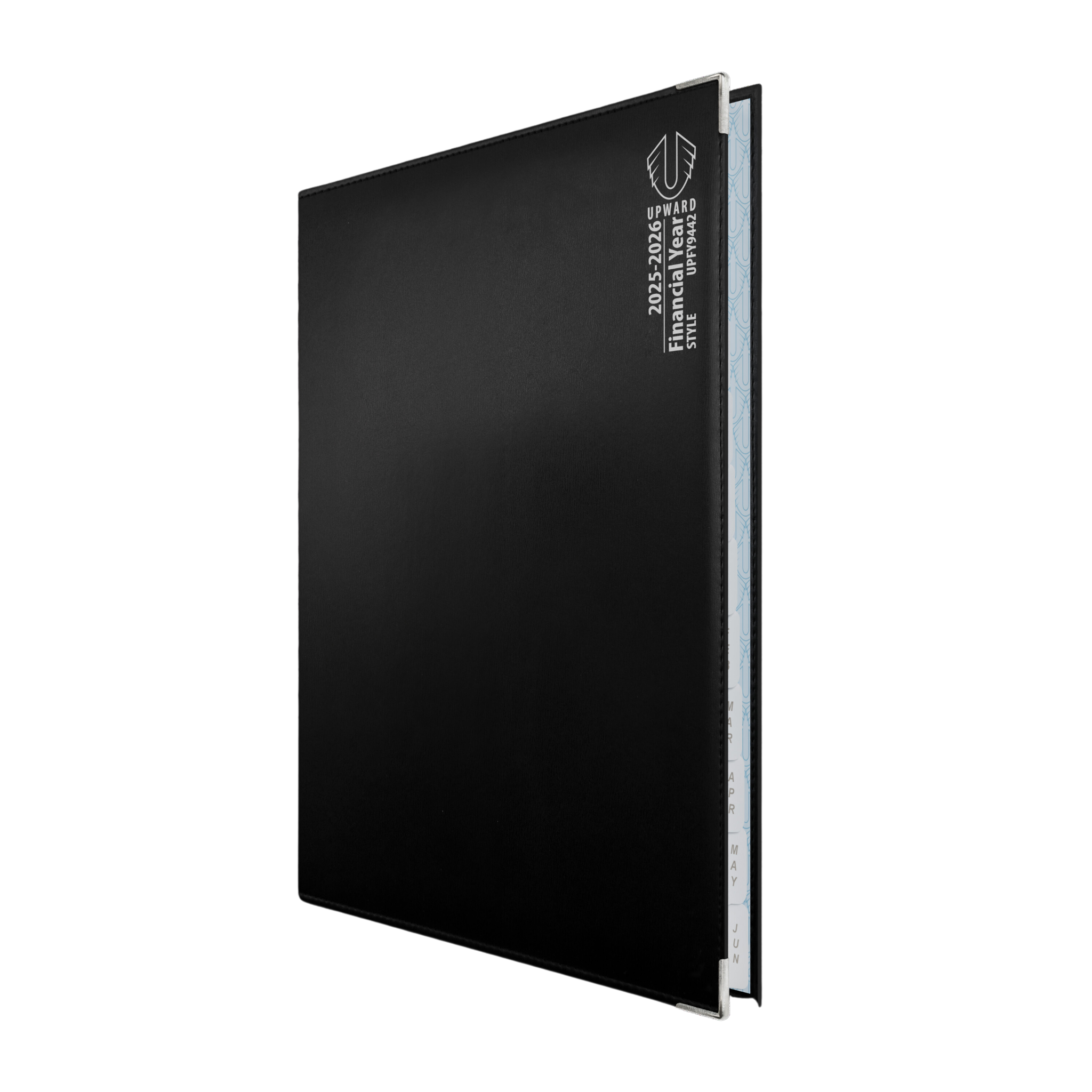 Upward - Deluxe 2025-2026 Financial Year Diary/Planner, Week to View, A4 Bonded Leather