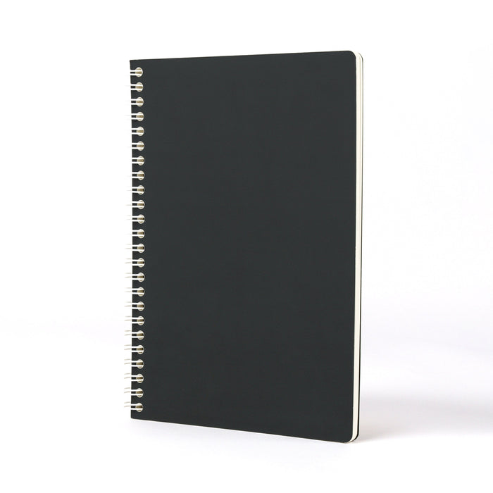 Convo Wiro Bound Ruled Notebook - Clean Slate Black