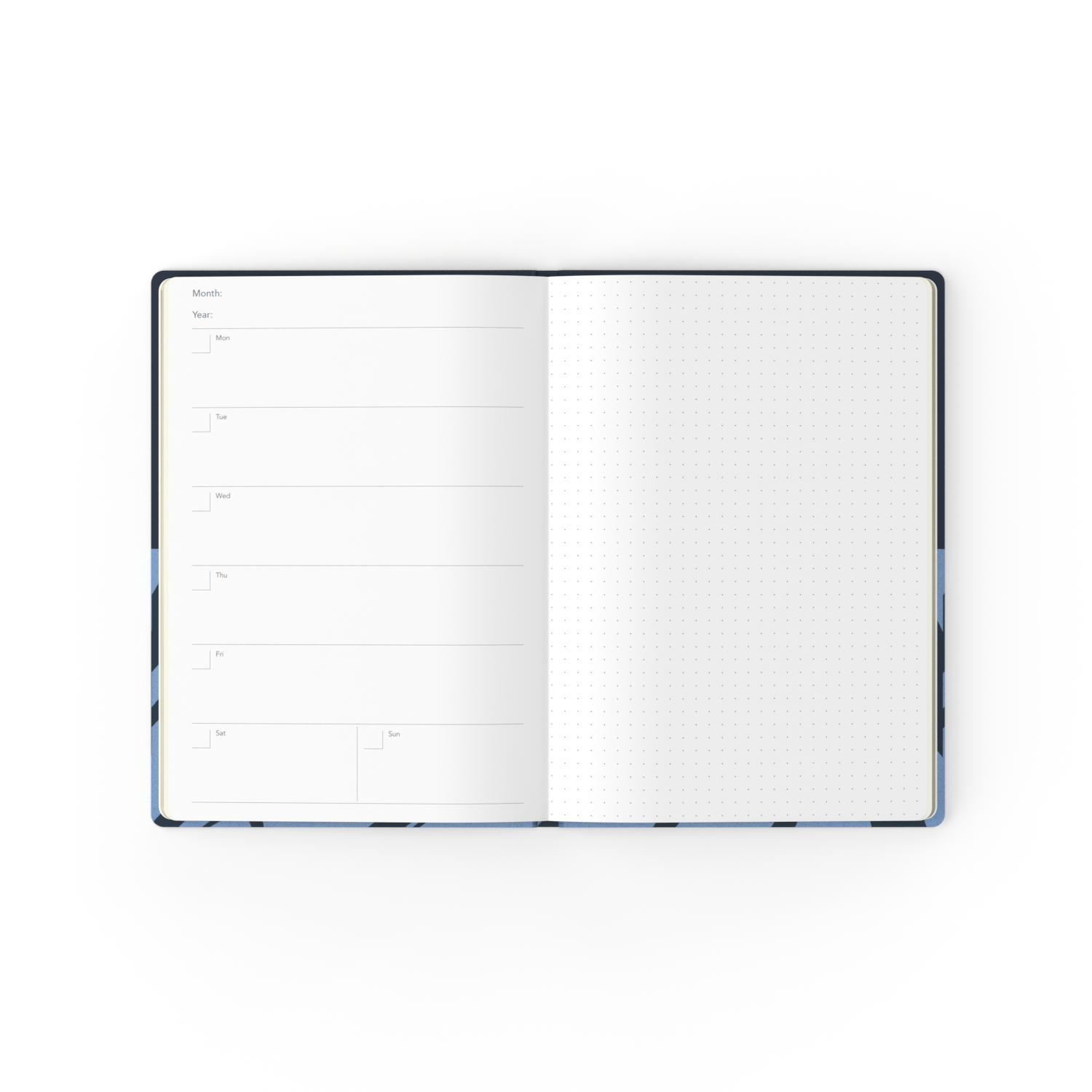Organisation & Inspiration A5 Undated Week to View Diary