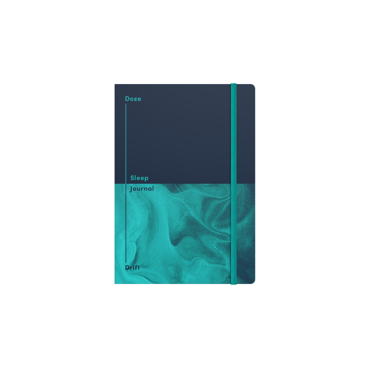 Jumble and Co. - Doze and Drift Sleep Journal, A5 - Black