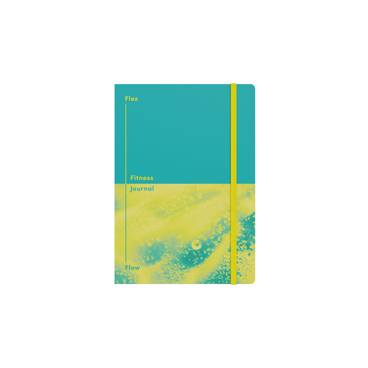Jumble and Co. - Flex and Flow Fitness Journal, A5 - Teal
