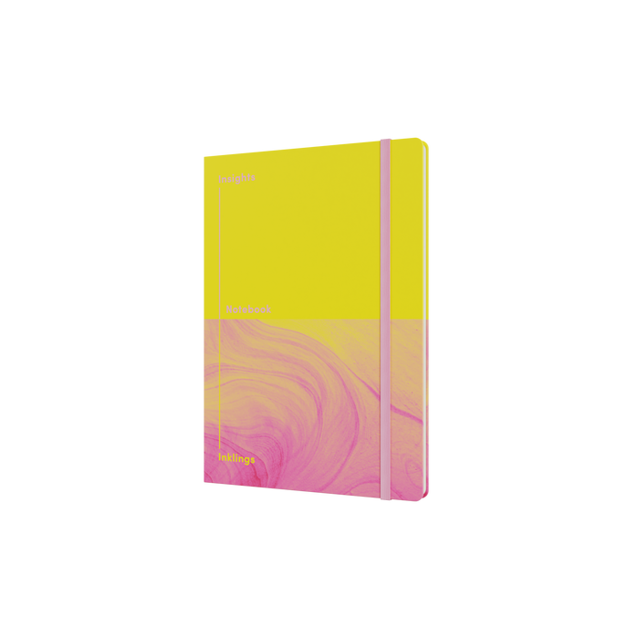 Jumble and Co. - Insights and Inklings Notebook Split, A5 - Yellow