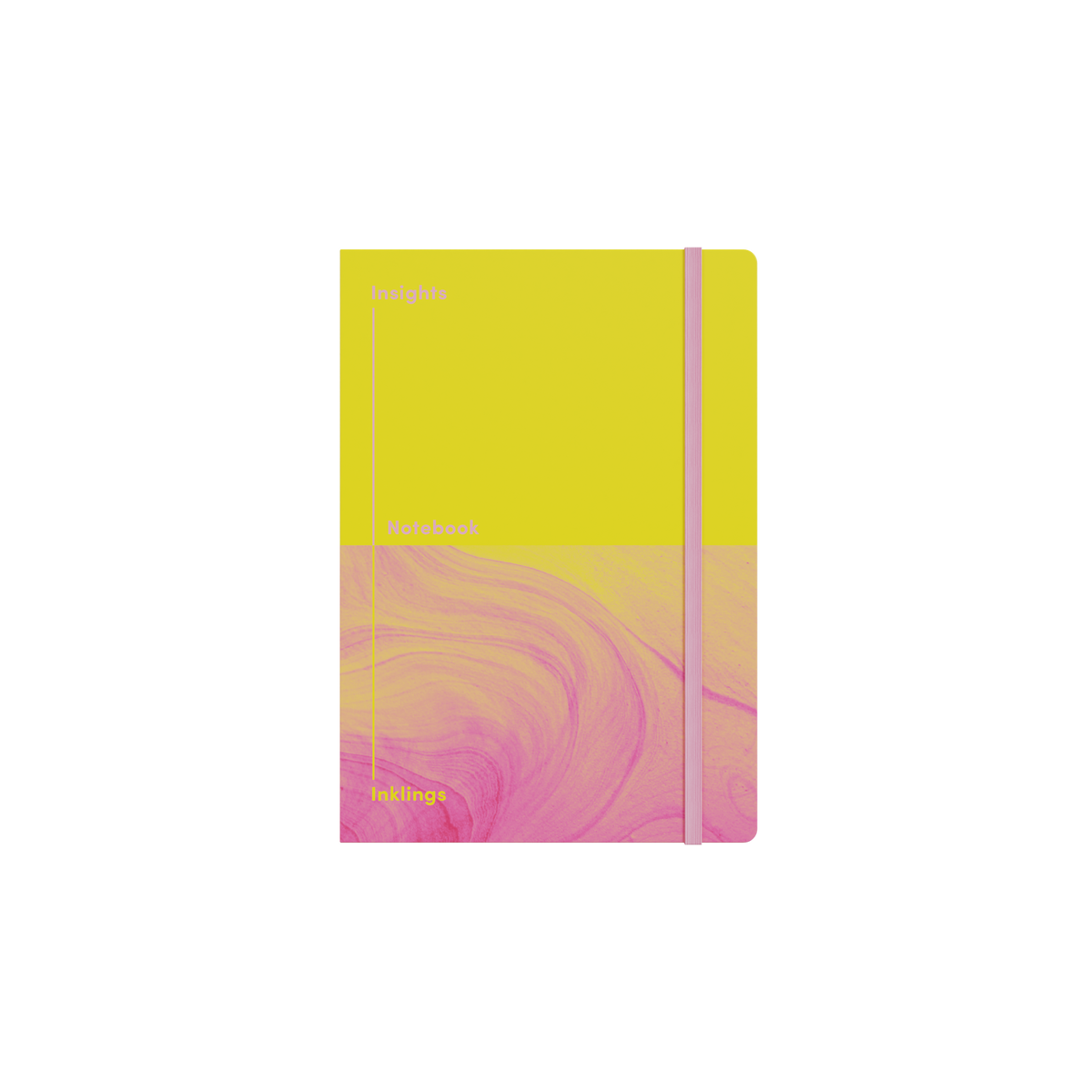 Jumble and Co. - Insights and Inklings Notebook Split, A5 - Yellow