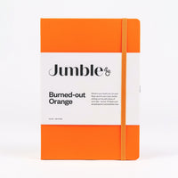 Moodler Ruled Notebook - Burned Out Orange