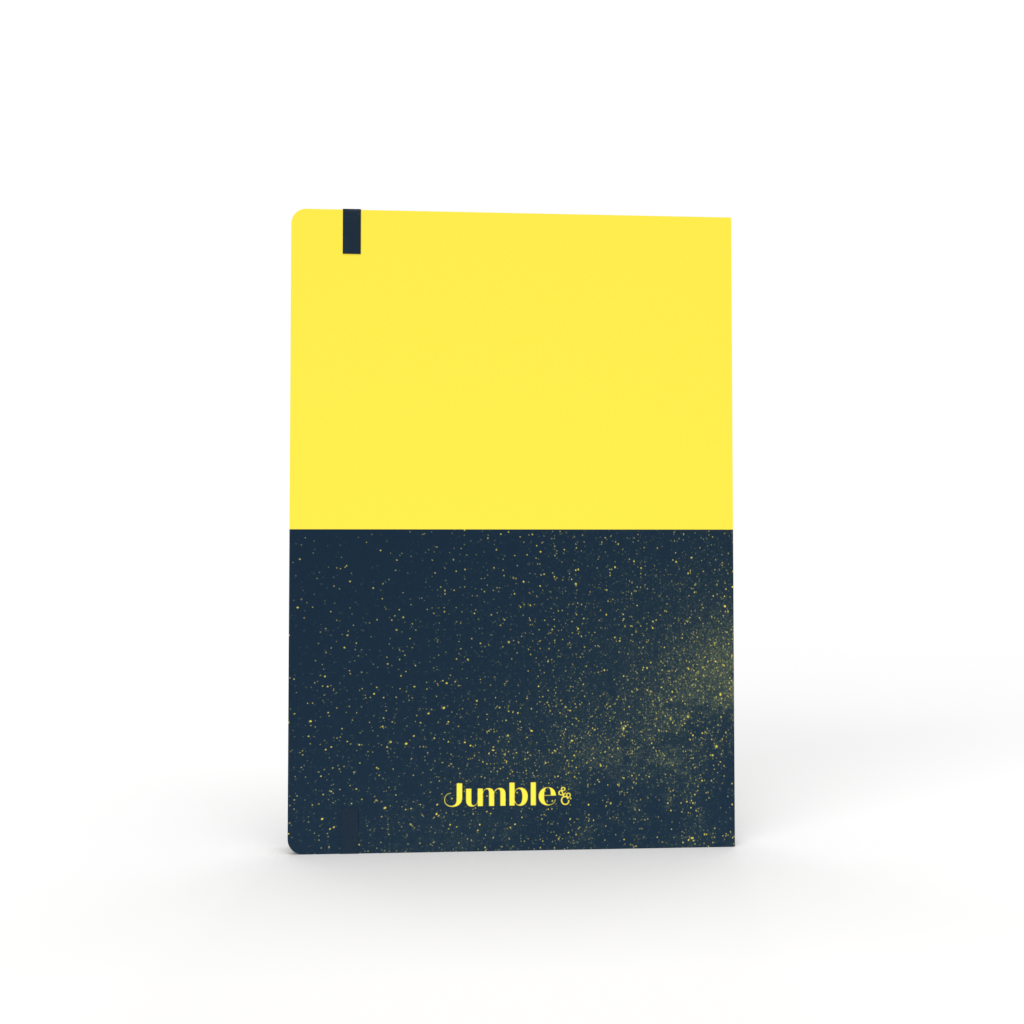 Jumble & Co. - Method & Magic Split Notebook, A5 - Yellow