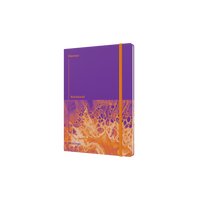 Jumble and Co. - Memos and Musings Notebook Split, A5 - Purple