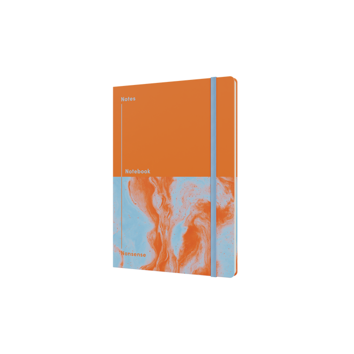 Jumble and Co. - Notes and Nonsense Notebook Split, A5 - Orange