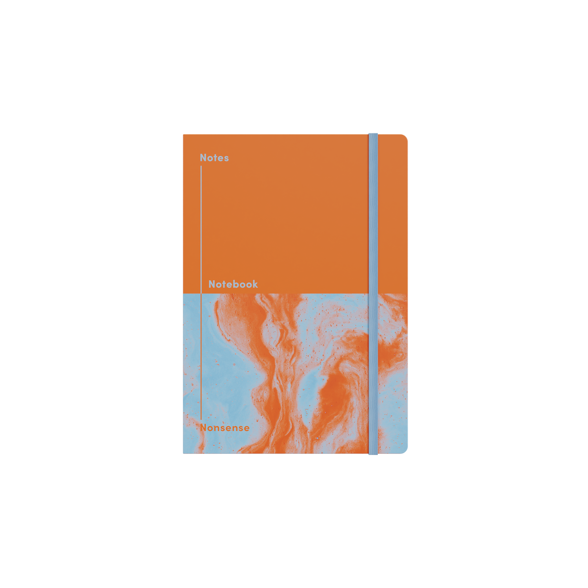 Jumble and Co. - Notes and Nonsense Notebook Split, A5 - Orange