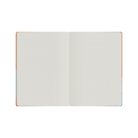Jumble and Co. - Notes and Nonsense Notebook Split, A5 - Orange