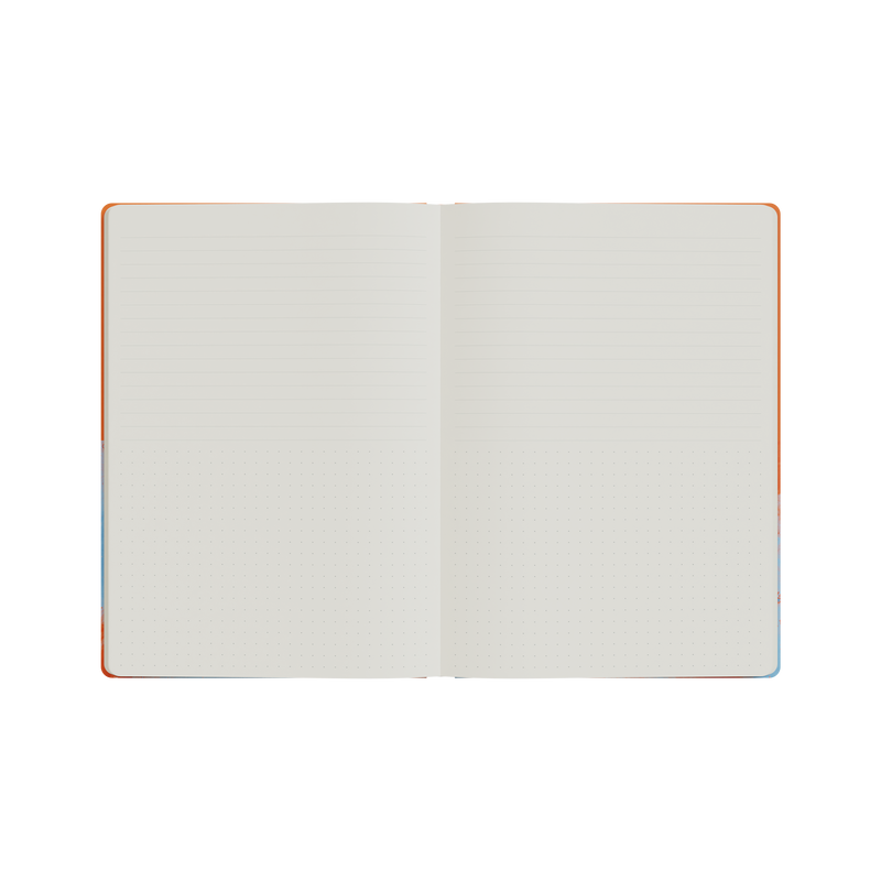 Jumble and Co. - Notes and Nonsense Notebook Split, A5 - Orange