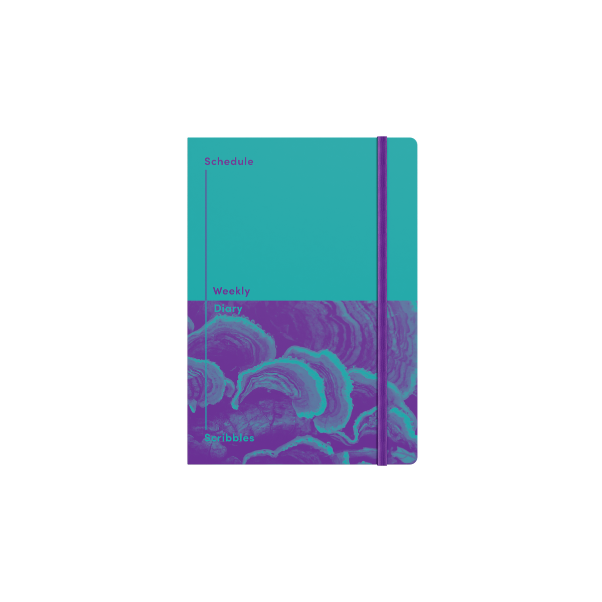 Jumble and Co. - Schedule and Scribbles Undated, Week to View, A5 - Teal