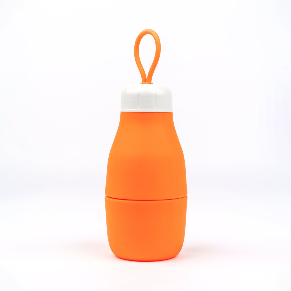 Whippy Collapsible Silicone Bottle 520ml - Burned Out Orange