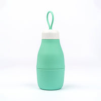 Whippy Collapsible Silicone Bottle 520ml - Sour Grape Teal