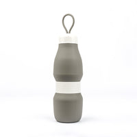 Whippy Collapsible Silicone Bottle 520ml - Grey Days Grey