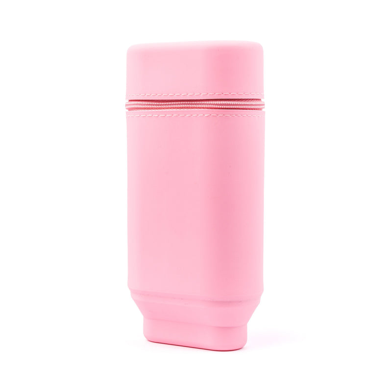 Whippy Expandable Silicone Pencil Case - Rose-Tinted Pink