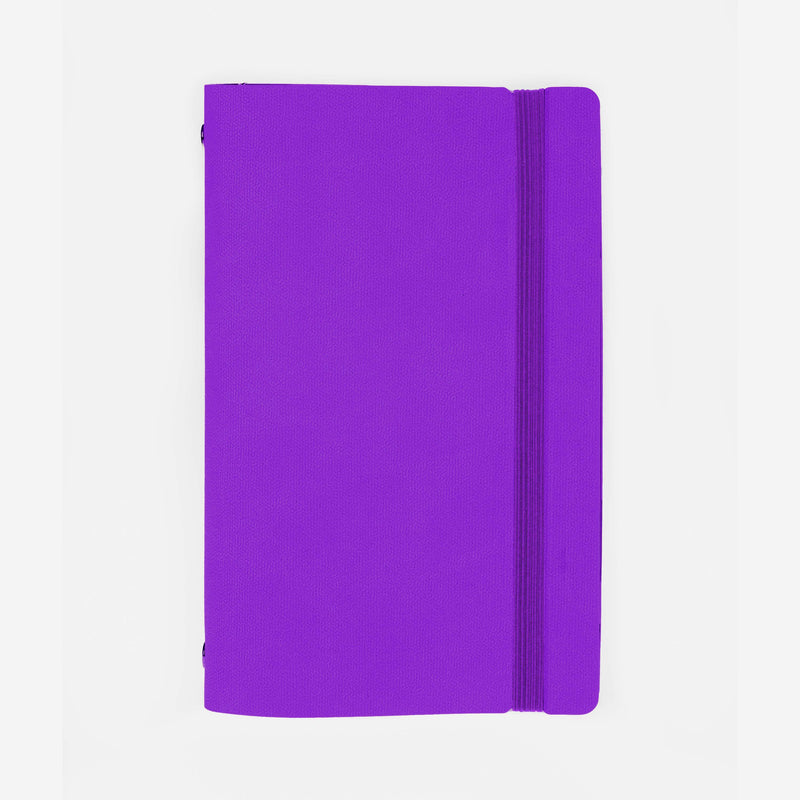 Lit Undated Week to View Organiser - Royal Mess Purple